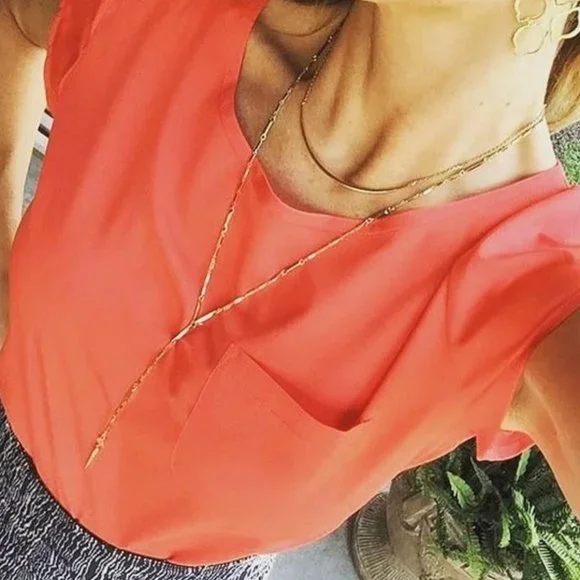 Stella & Dot [GOLD]⚜️Bianca Lariat Necklace - Picture 3 of 9